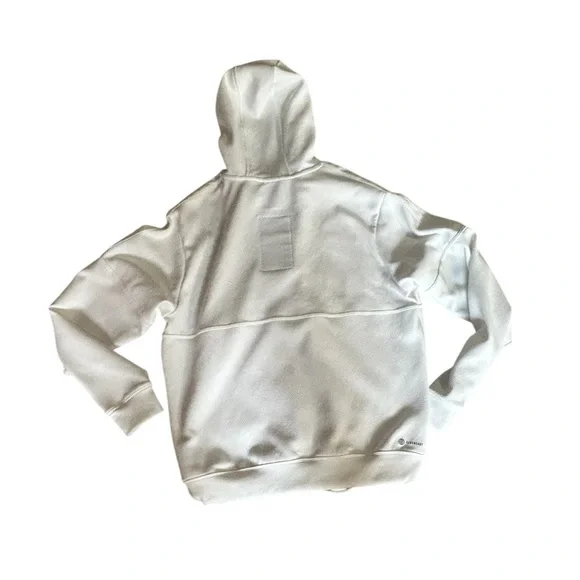 Adidas White Special Edition Zero Dip Dye 1/2 Zip Pull Over